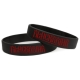 Sillicone wristband [red logo]